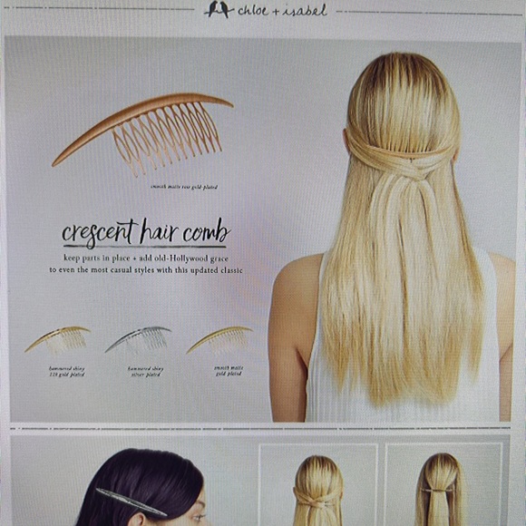 Jen Atkin and Chloe + Isabel Crescent Hair Comb - Picture 3 of 5